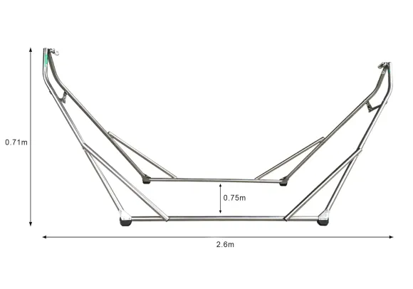 Khung Võng Kiểu Quá Sướng INOX - Cỡ Lớn