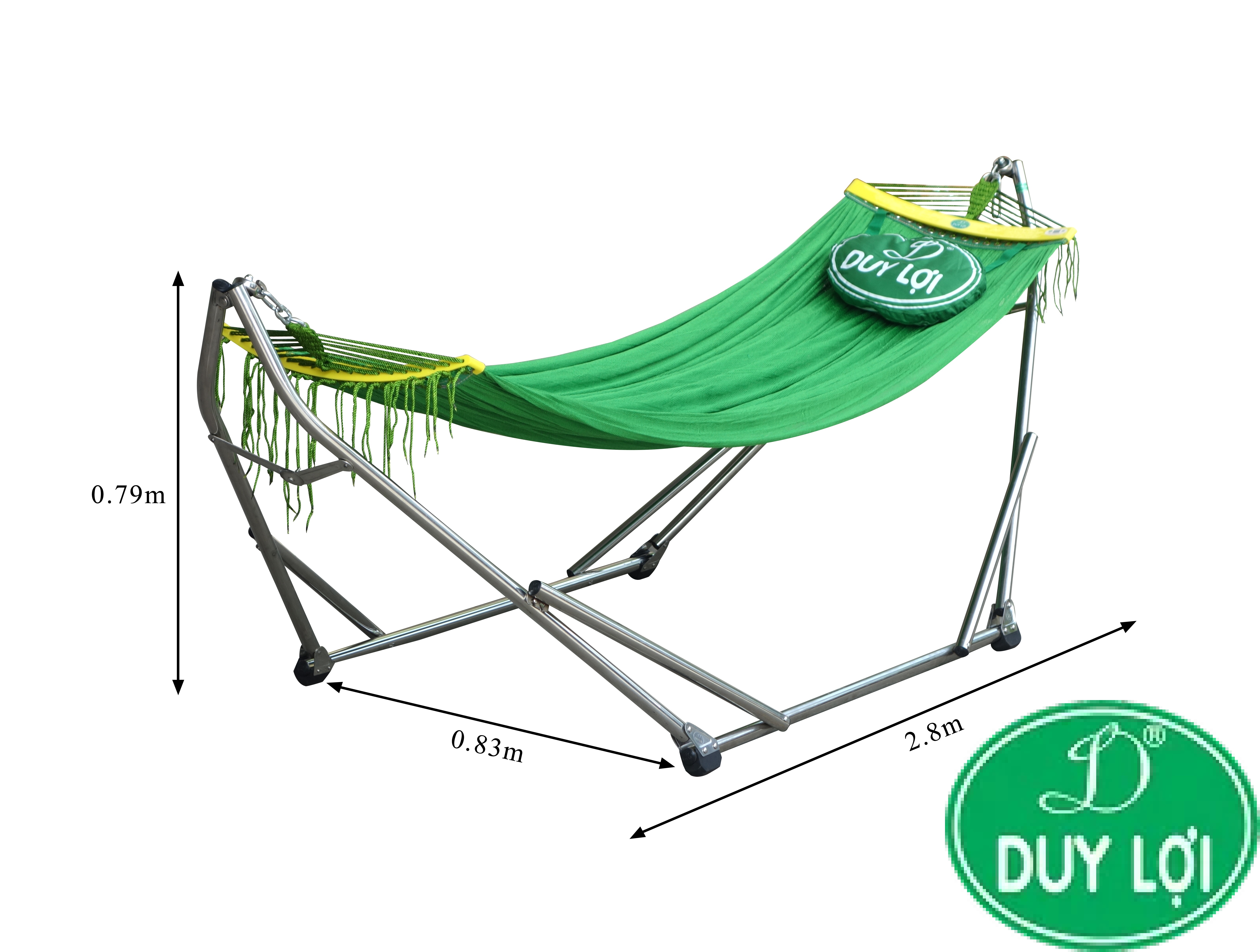 Bộ Võng Xếp INOX - Cỡ Đại