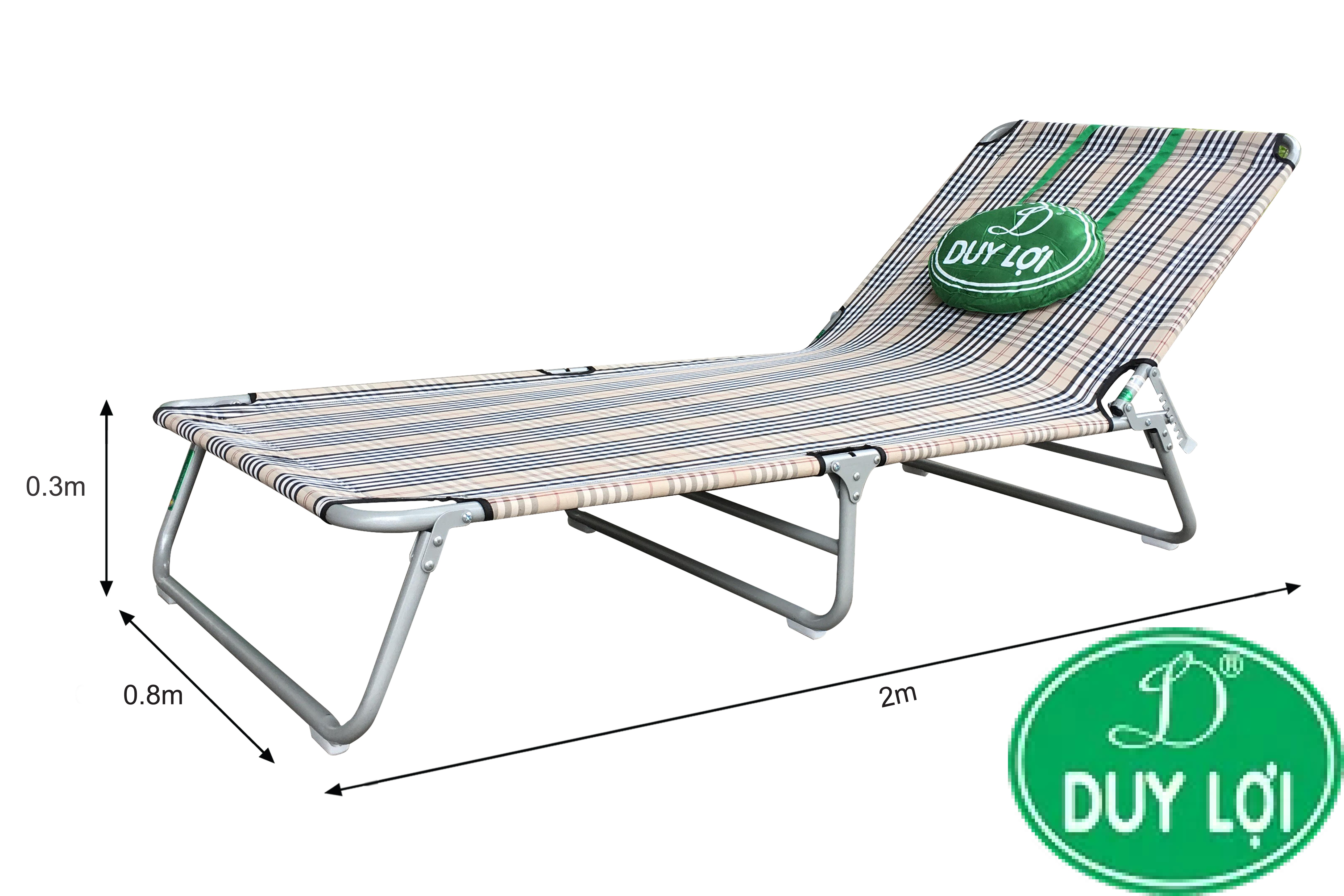 Giường Ghế Xếp Kiểu Cùng Sướng - THÉP Đại