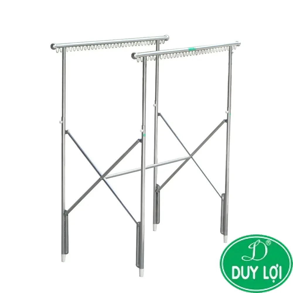 Giá Phơi Đồ Xếp Thông Minh 2 Nhánh Ngắn